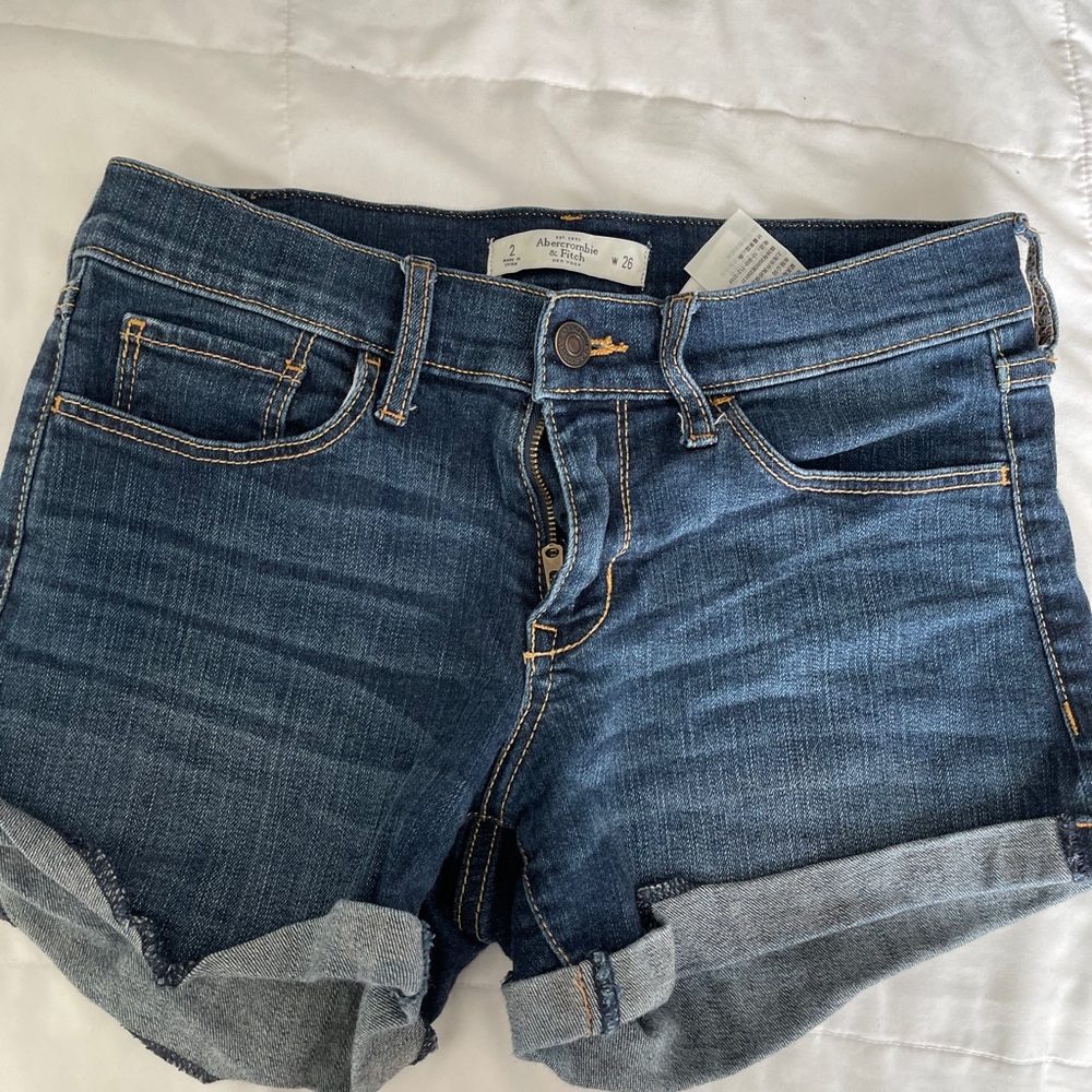 Denim shorts from Abercrombie